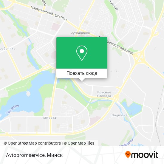 Карта Avtopromservice