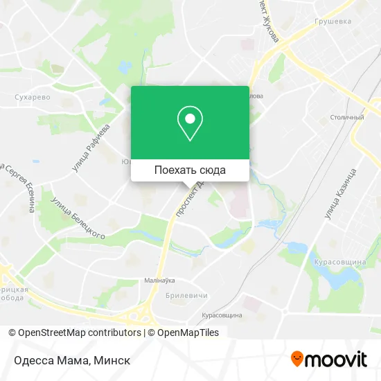 Карта Одесса Мама