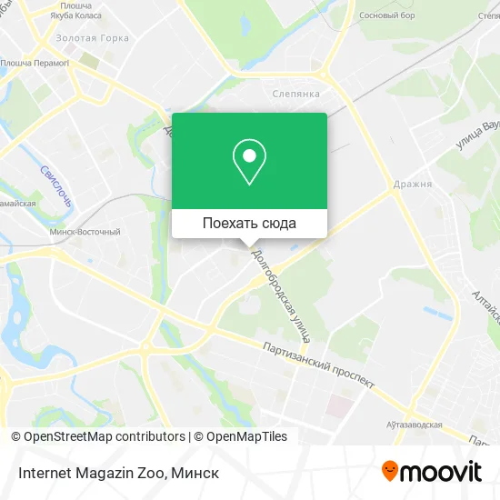 Карта Internet Magazin Zoo