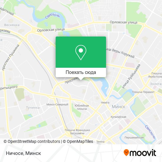 Карта Ничосе