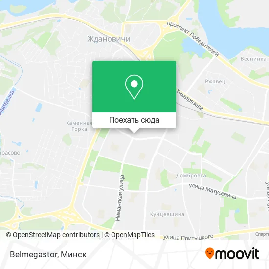 Карта Belmegastor