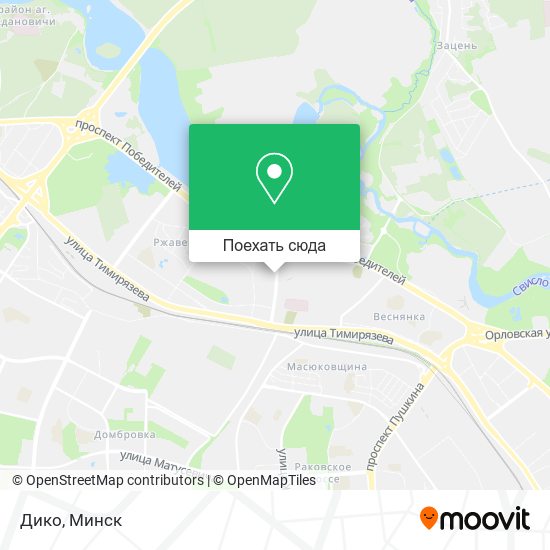 Карта Дико