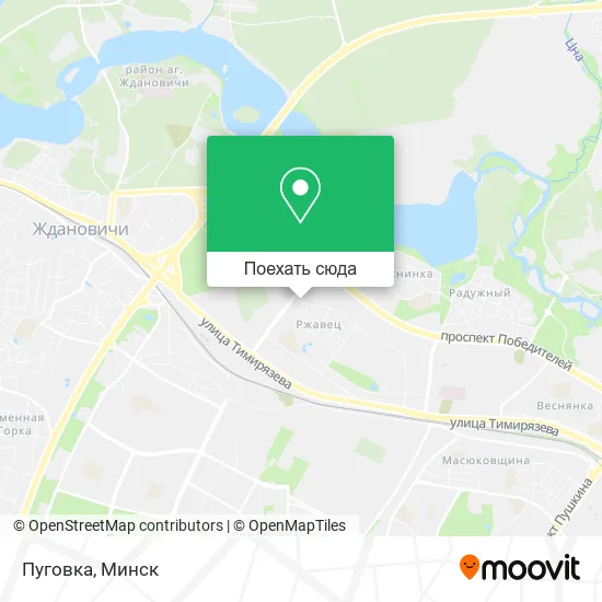 Карта Пуговка