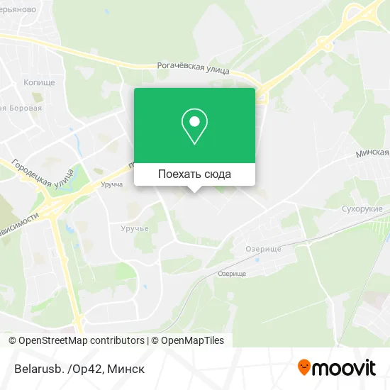 Карта Belarusb. /Op42