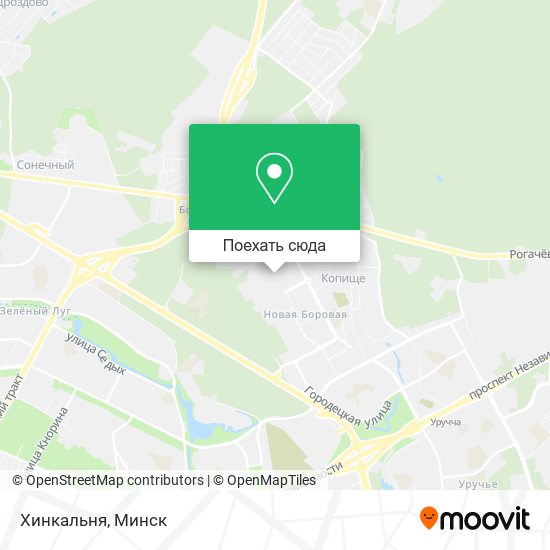 Карта Хинкальня