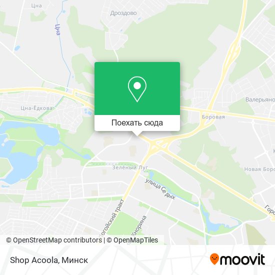 Карта Shop Acoola