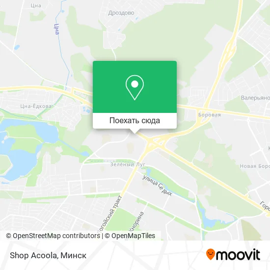 Карта Shop Acoola