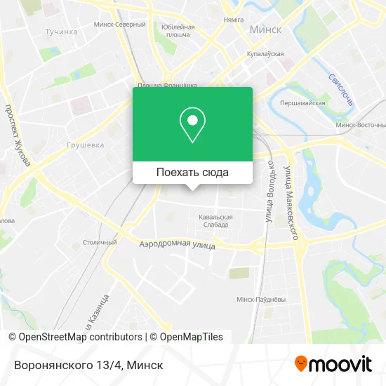 Карта Воронянского 13/4