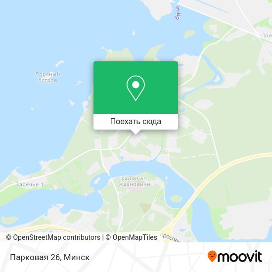 Карта Парковая 26