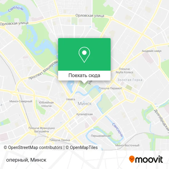 Карта оперный