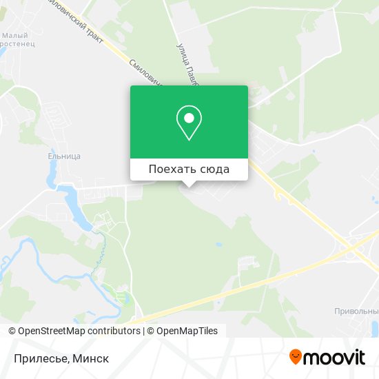Карта Прилесье