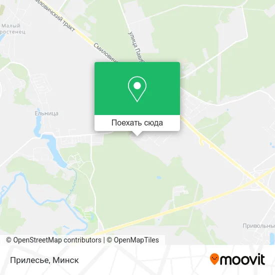 Карта Прилесье