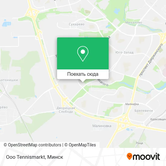 Карта Ooo Tennismarkt
