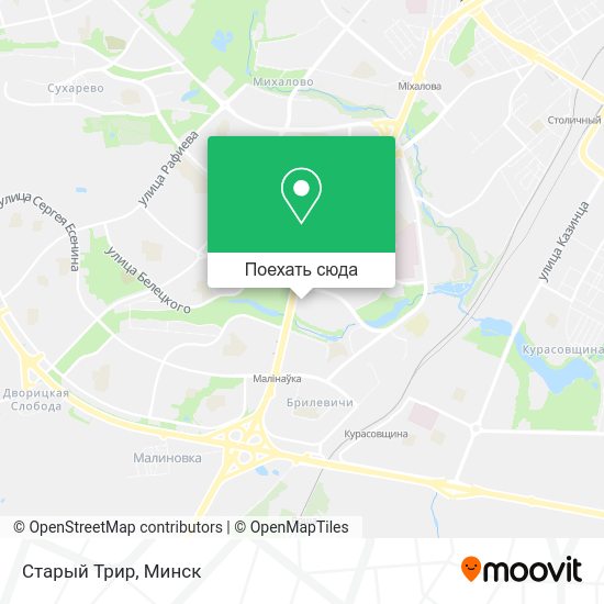 Карта Старый Трир