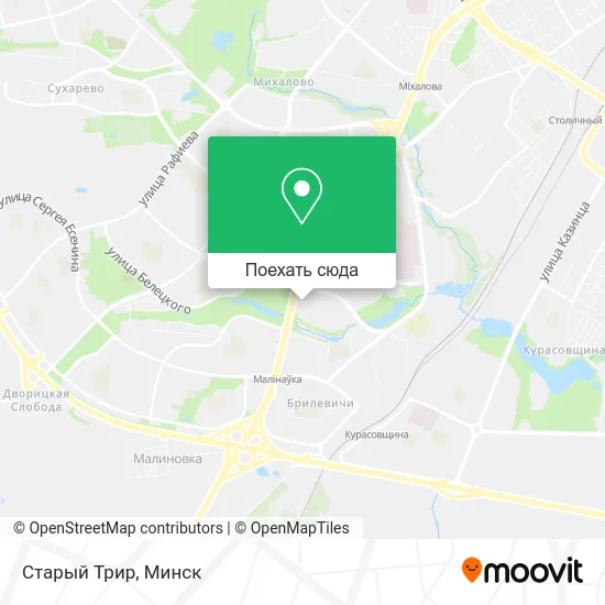 Карта Старый Трир
