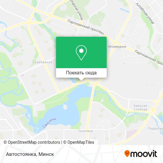 Карта Автостоянка