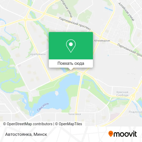 Карта Автостоянка