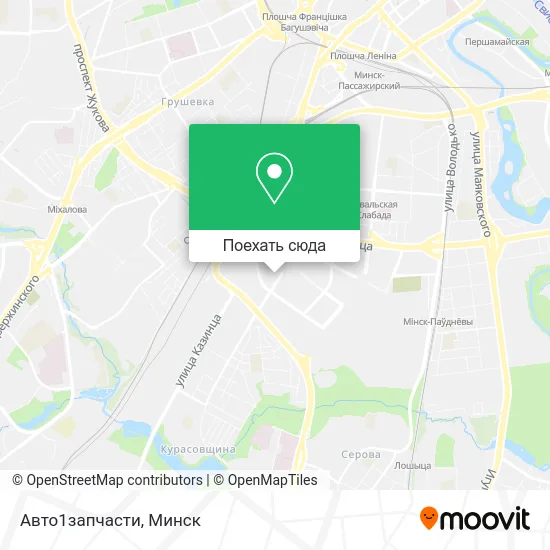 Карта Авто1запчасти