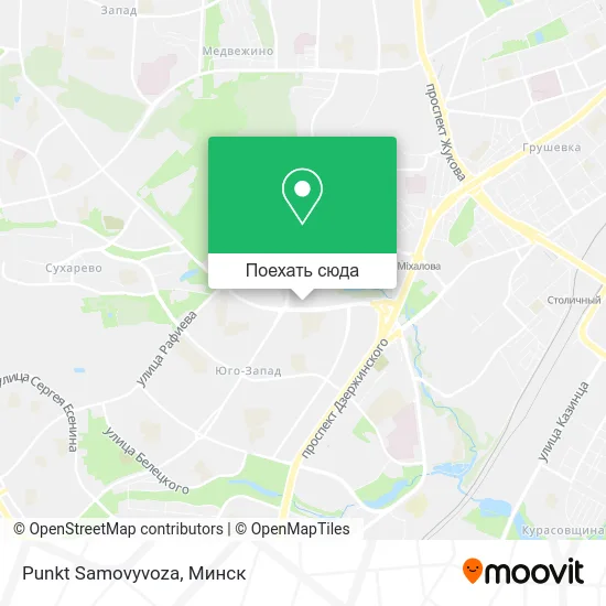 Карта Punkt Samovyvoza