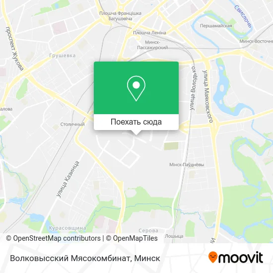 Карта Волковысский Мясокомбинат