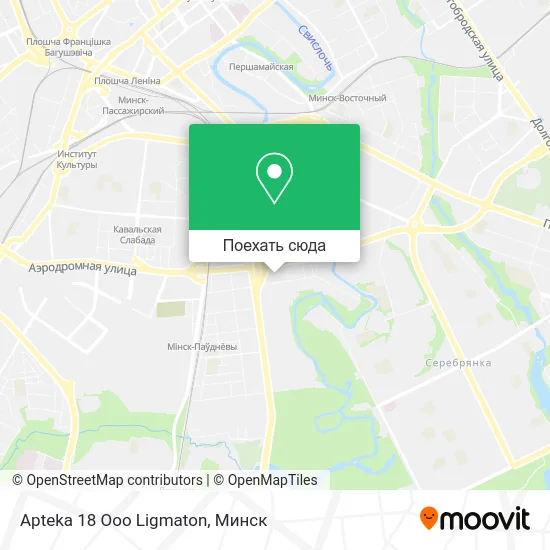 Карта Apteka 18 Ooo Ligmaton