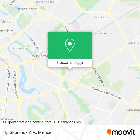 Карта Ip Skurenok A.V.