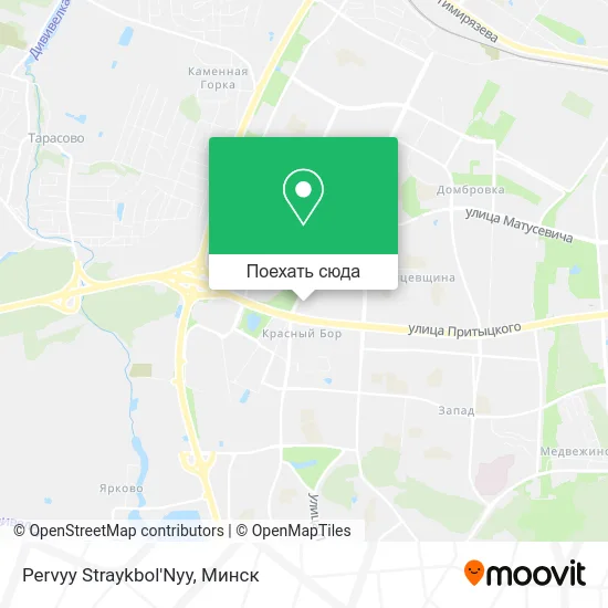 Карта Pervyy Straykbol'Nyy