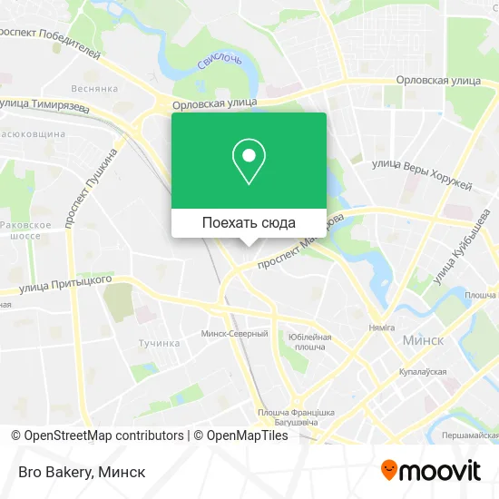 Карта Bro Bakery