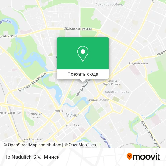 Карта Ip Nadulich S.V.