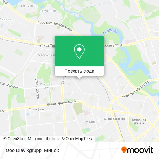 Карта Ooo Diavikgrupp