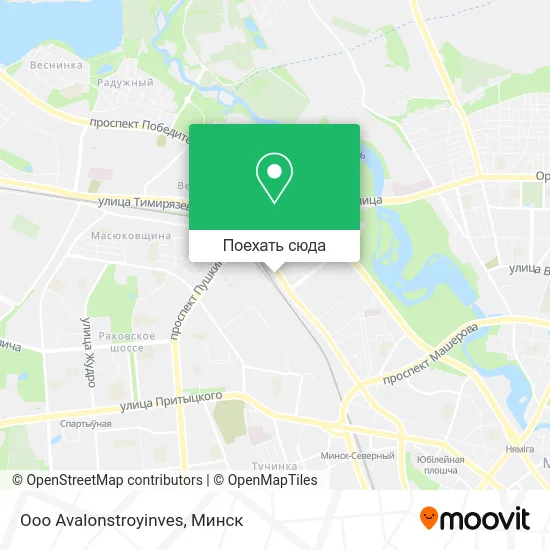 Карта Ooo Avalonstroyinves
