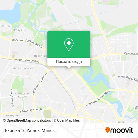 Карта Ekonika Tc Zamok