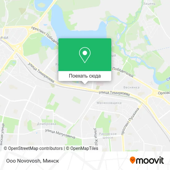 Карта Ooo Novovosh