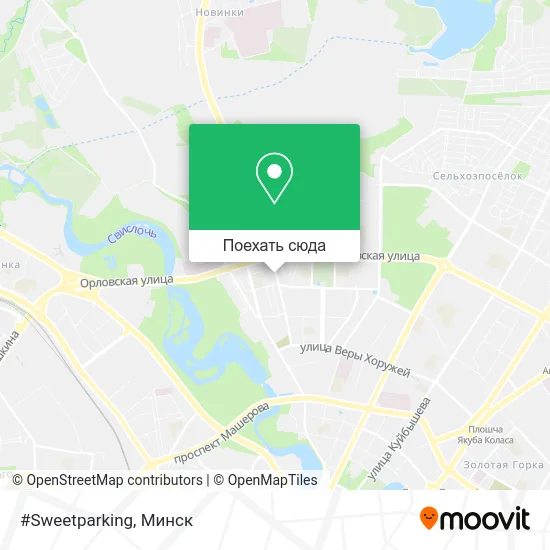 Карта #Sweetparking