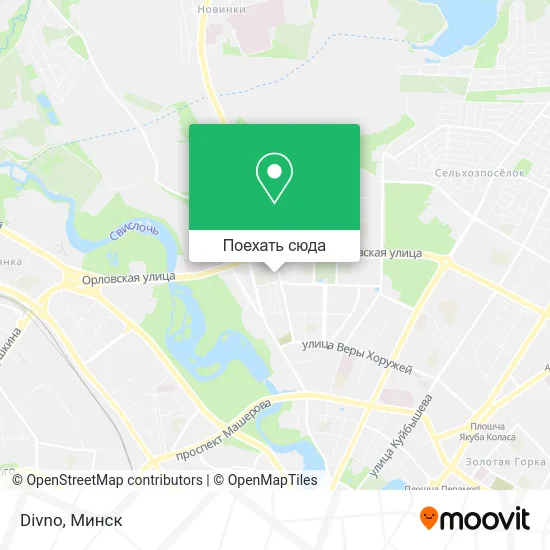 Карта Divno