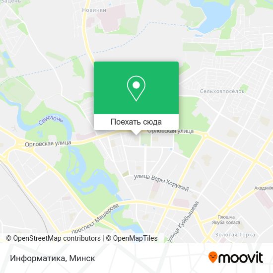 Карта Информатика