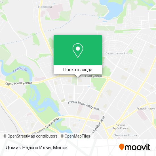 Карта Домик Нади и Ильи