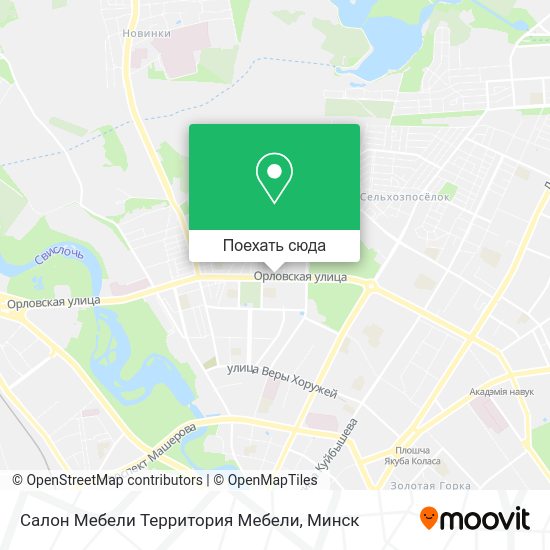 Карта Салон Мебели Территория Мебели