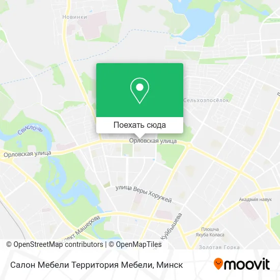 Карта Салон Мебели Территория Мебели