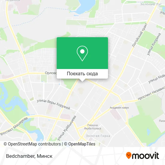 Карта Bedchamber