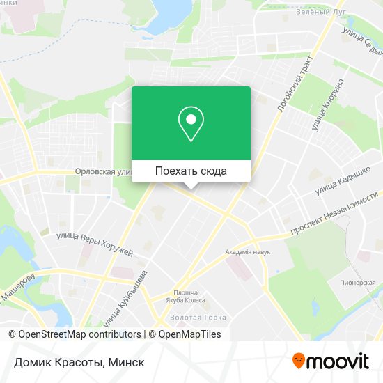 Карта Домик Красоты