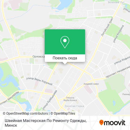 Карта Швейная Мастерская По Ремонту Одежды