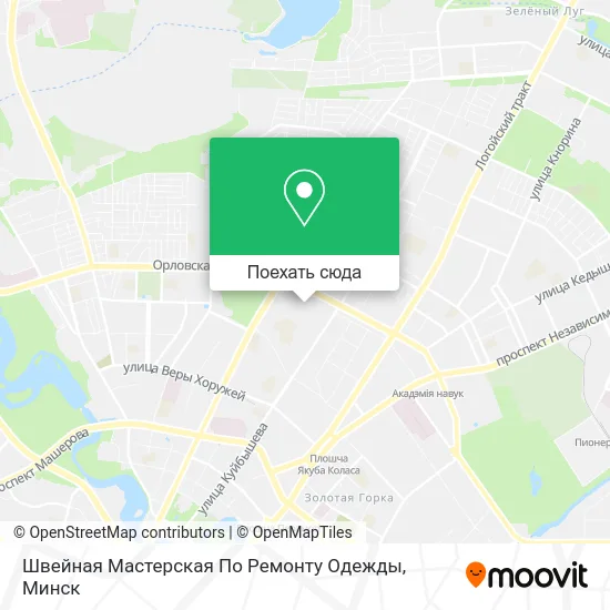 Карта Швейная Мастерская По Ремонту Одежды