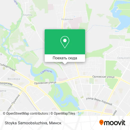 Карта Stoyka Samoobsluzhiva