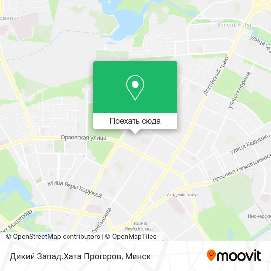 Карта Дикий Запад.Хата Прогеров