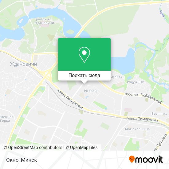 Карта Окно