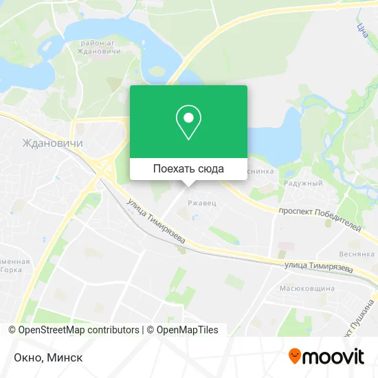 Карта Окно
