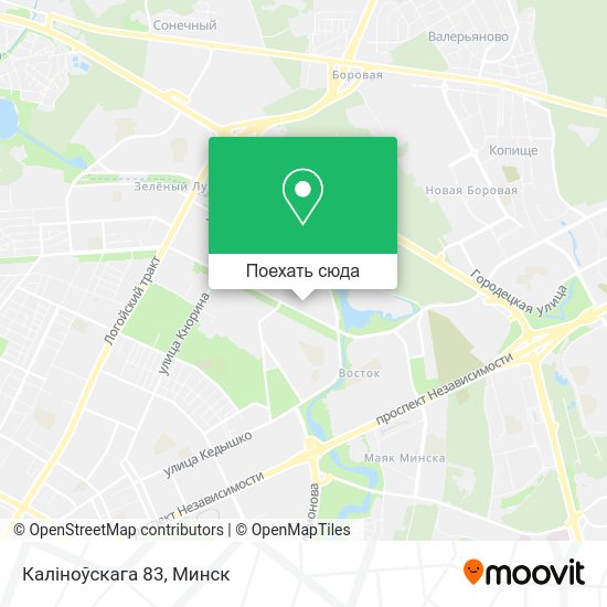 Карта Каліноўскага 83