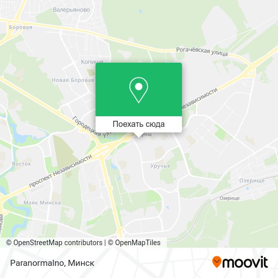 Карта Paranormalno
