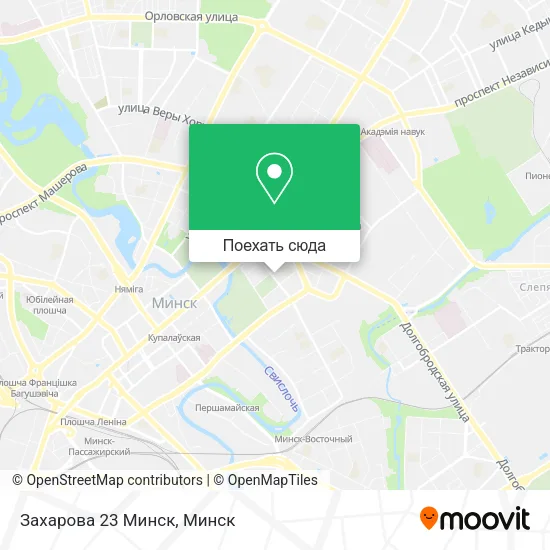 Карта Захарова 23 Минск